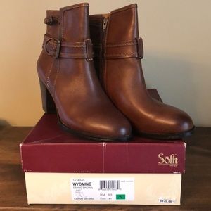 Sofft “Wyoming” Brown Size 9.5 Leather boots